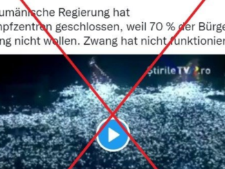 Nein, dieses Video zeigt keine Corona-Proteste und Rumänien hat seine Impfzentren nicht geschlossen