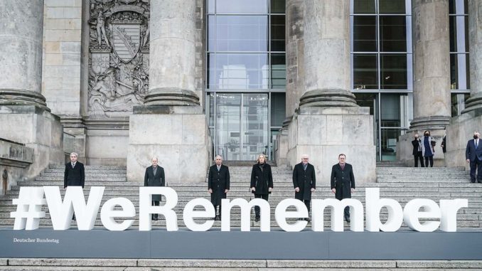 Unter anderem auf dem Bild: Olaf Scholz und Frank-Walter Steinmeier - Bild: Bundesregierung/Denzel