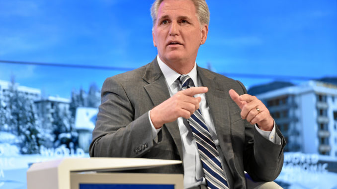 Kevin McCarthy - Bild: WORLD ECONOMIC FORUM/swiss-image.ch/Michael Buholzer