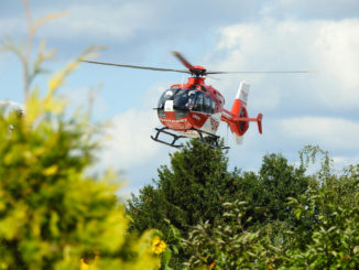 Rettungshubschrauber mit Abebben von Pandemie häufiger im Einsatz