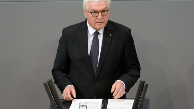Bundespräsident Frank-Walter Steinmeier - Bild: Achim Melde/Bundestag