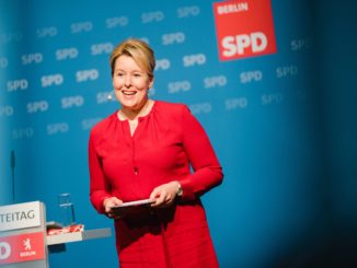 Giffey verteidigt Kursfortsetzung bei Corona-Maßnahmen