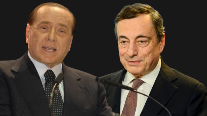 flash_up_symbolbild_ - 2022-01-21T144923.954 Berlusconi (li.) - Draghi (re.) - Montage: European People's Party/CC BY 2.0 & European Central Bank/CC BY-NC-ND 2.0