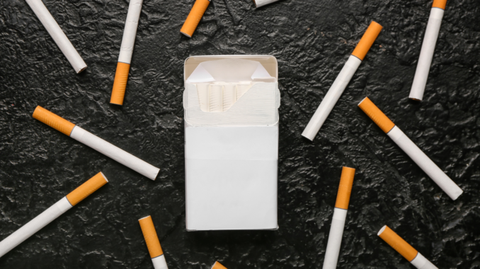 Symbolbild: Zigarettenschachtel