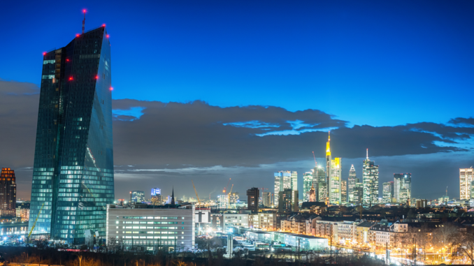 Gebäude der Europäischen Zentralbank (über cozmo news)