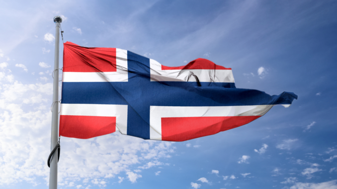 Symbolbild: Norwegische Flagge