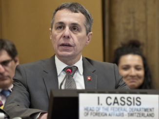Präsident Cassis: Schweiz könnte am Montag russische Vermögenswerte einfrieren Präsident Cassis: Schweiz könnte am Montag russische Vermögenswerte einfrieren