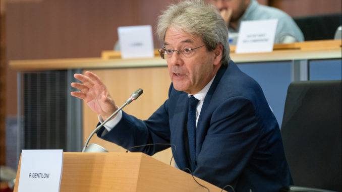 Paolo Gentiloni - Bild: CC-BY-4.0: European Union 2019 – Source: EP