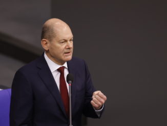 Scholz sehr besorgt über Angriff auf Atomkraftwerk Scholz sehr besorgt über Angriff auf Atomkraftwerk