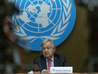 UN-Generalsekretär Guterres verurteilt Anerkennung von Separatisten-Gebieten in Ostukraine durch Putin