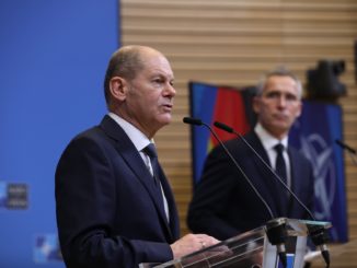 Forderungen nach klarem Bekenntnis von Scholz zur Nato bei Besuch in Washington