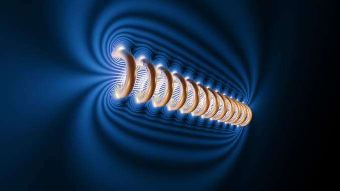 Symbolbild: Elektromagnetische Welle