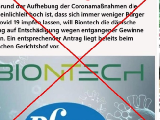 Nein, Biontech verklagt Dänemark nicht wegen entgangener Gewinne durch aufgehobene Corona-Maßnahmen
