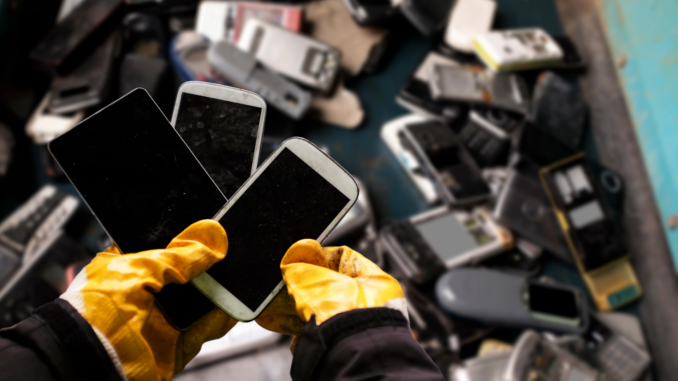 Recycelte Elektroaltgeräte