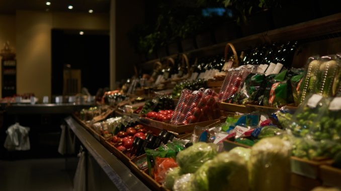 Verpacktes Obst und Gemüse