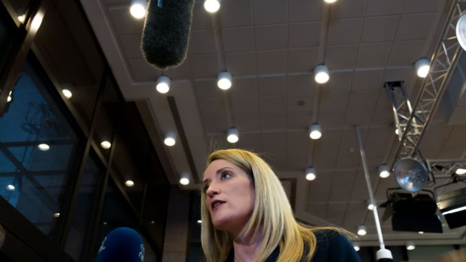 Roberta Metsola - Bild: European Union 2022 – Source: EP