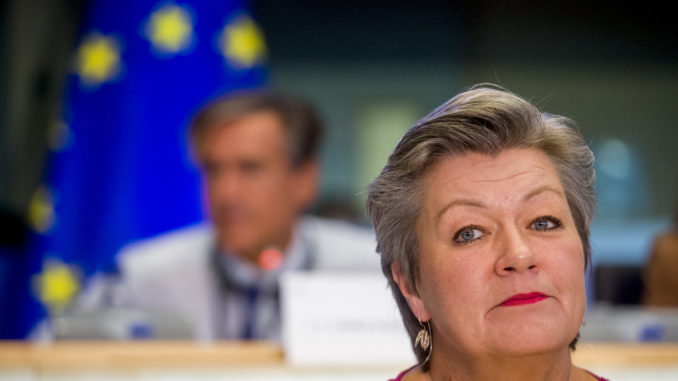 Ylva Johansson - Bild: European Union - Source : EP