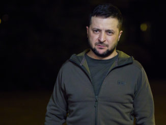 Selenskyj ruft zu Protesten einen Monat nach Beginn russischer Invasion auf