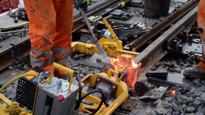 Gleisbauarbeiten - Bild: Kecko/CC BY 2.0