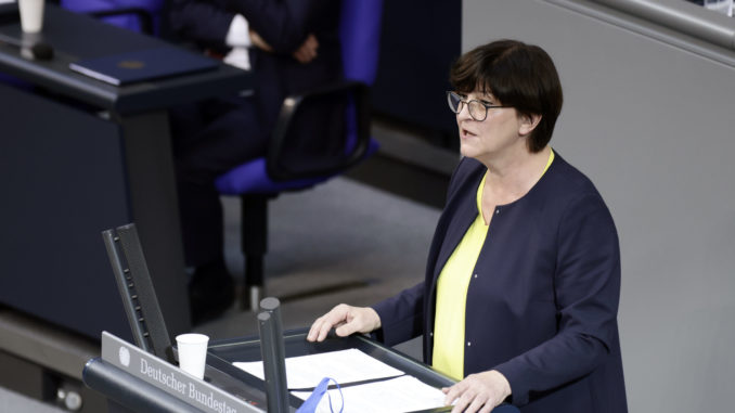 Saskia Esken - Bild: Bild: Xander Heinl/photothek