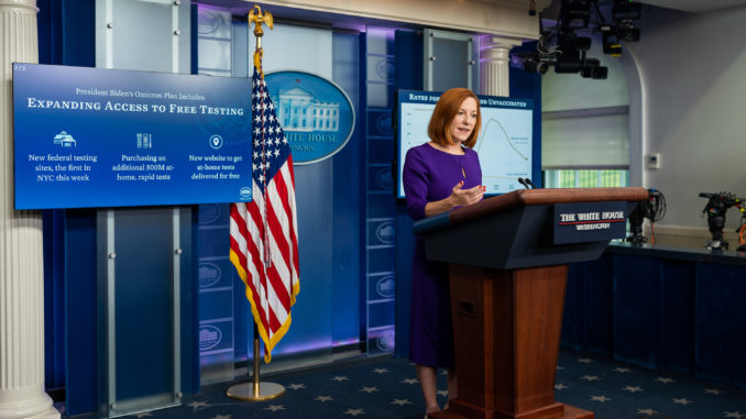 Archivbild: Jen Psaki - Bild: White House/Cameron Smith