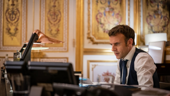Emmanuel Macron - Bild: Soazig DE LA MOISSONNIERE / Présidence de la République