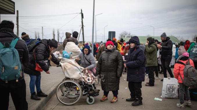 Flüchtlinge aus der Ukraine - Bild: Marijn Fidder/Caritas Germany