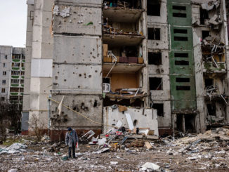 Frau von ukrainischem Staatschef wirft Kreml „Massenmord“ vor