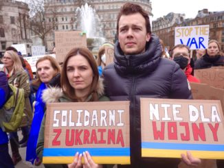 Proteste in Paris und London gegen den Ukraine-Krieg