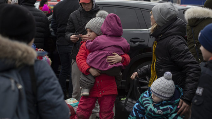 Flüchtlinge aus der Ukraine - Bild: Philipp Spalek/Caritas Germany