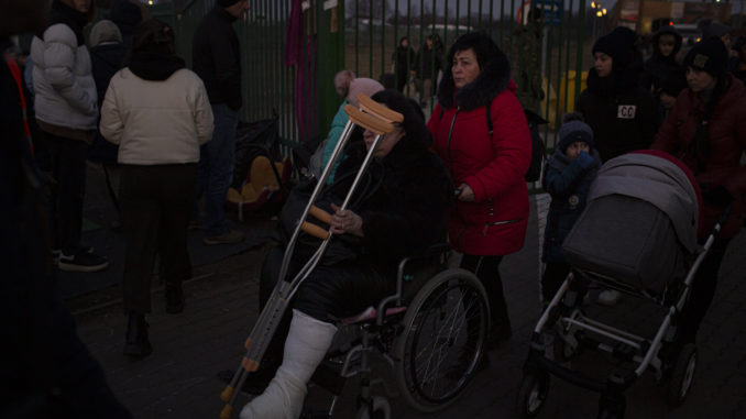 Flüchtlinge aus der Ukraine - Bild: Philipp Spalek/Caritas Germany