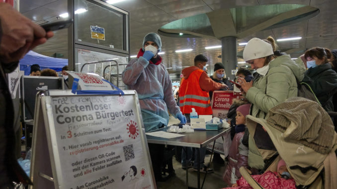 Ukrainische Flüchtlinge in Berlin - Bild: Matthias Berg/CC BY-NC-ND 2.0