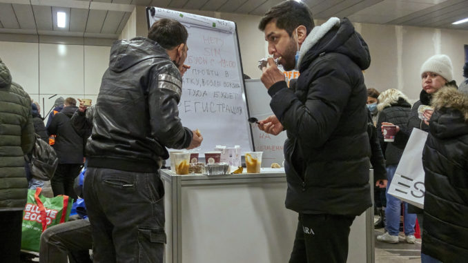 Ukrainische Flüchtlinge in Berlin - Bild: Matthias Berg/CC BY-NC-ND 2.0