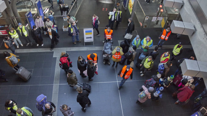 Ukrainische Flüchtlinge in Berlin - Bild: Matthias Berg/CC BY-NC-ND 2.0