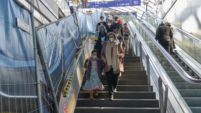 Ukrainische Flüchtlinge in Berlin - Bild: Matthias Berg/CC BY-NC-ND 2.0