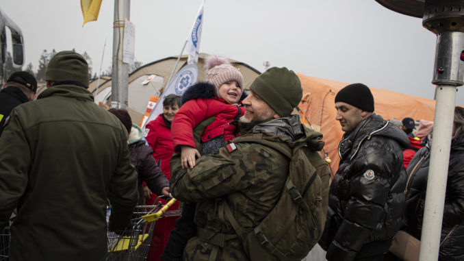 Flüchtlinge aus der Ukraine - Bild: Philipp Spalek/Caritas Germany