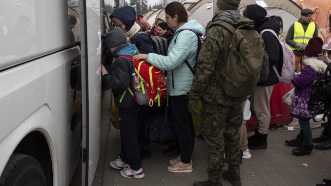 Flüchtlinge aus der Ukraine - Bild: Philipp Spalek/Caritas Germany