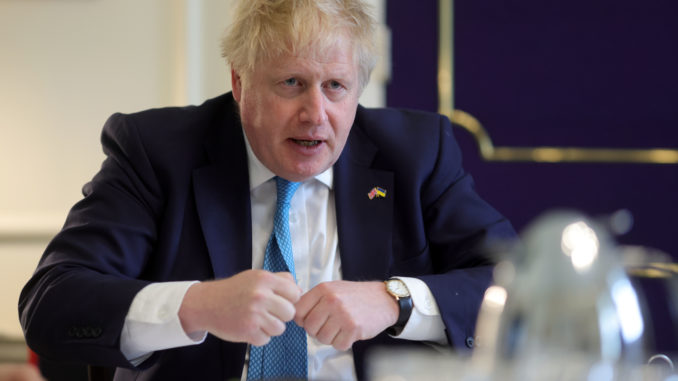 Prime Minister Boris Johnson - Quint Call on Ukraine Boris Johnson - Bild: Andrew Parsons / No 10 Downing Street