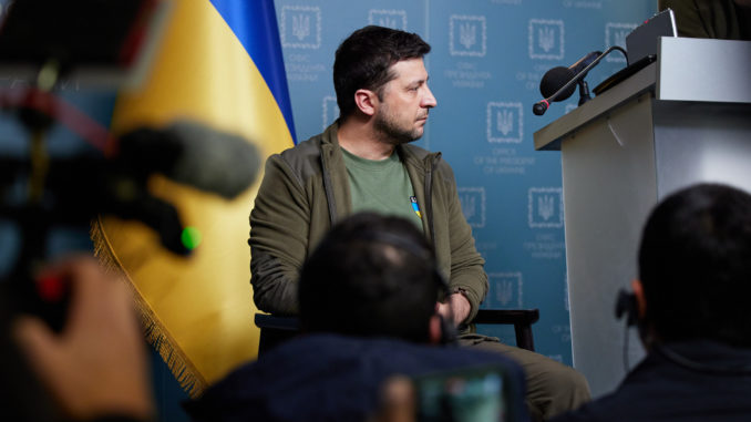 Wolodymyr Selenskyj - Bild: Office of the President of Ukraine
