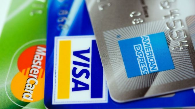 American Express, Visa und Mastercard
