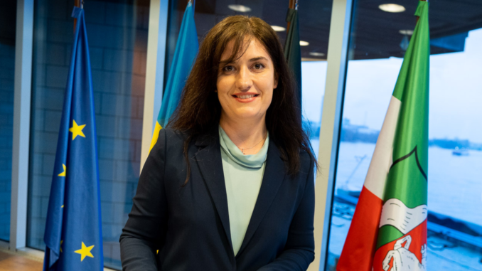 Iryna Shum - Bild: twitter.com/MBEI_NRW