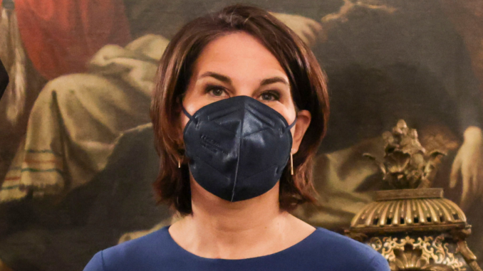 Annalena Baerbock - Bild: Tim Hammond / No 10 Downing Street/Ausschnitt