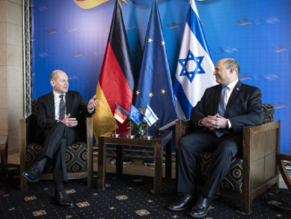 Scholz und Bennett fordern gemeinsam Waffenstillstand in Ukraine