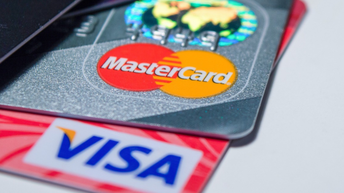 Mastercard und Visa