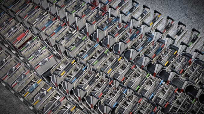 Symbolbild: Einkaufswagen