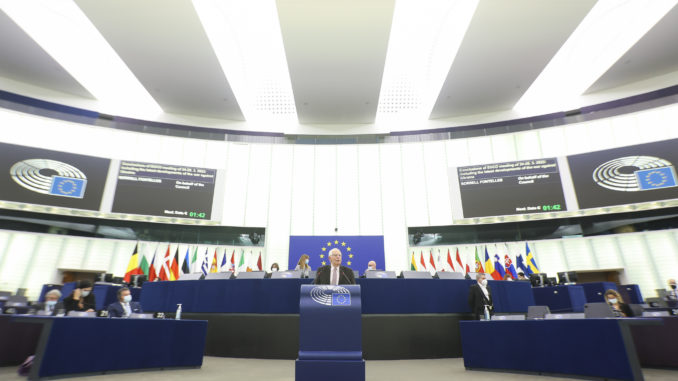 EU/Redner Josep Borrell - Bild: European Union 2022 - Source : EP