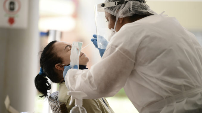 Corona-Test - Bild: Pedro França/Agência Senado