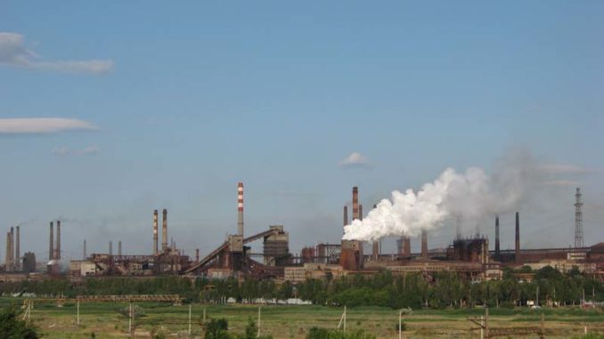 Archivbild: Stahlwerk Asow-Stahl - Bild: Olegzima/CC BY-SA 3.0