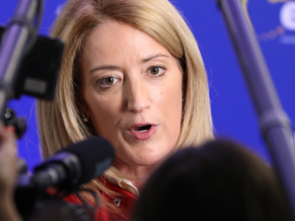 EU-Parlamentspräsidentin zu Besuch in ukrainischer Hauptstadt Kiew aufgebrochen