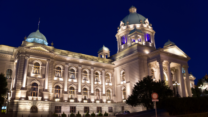Serbisches Parlament